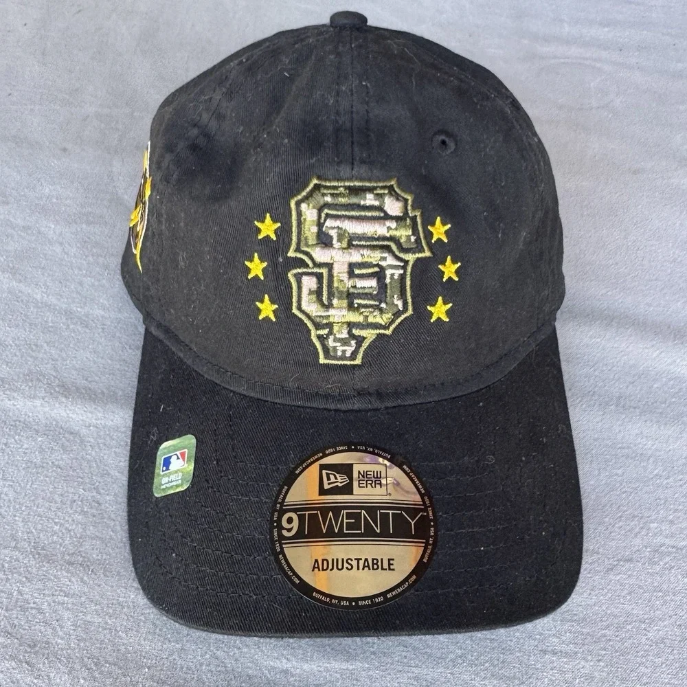 San Francisco Giants New Era 2024 Armed Forces Day 9TWENTY Adjustable Hat